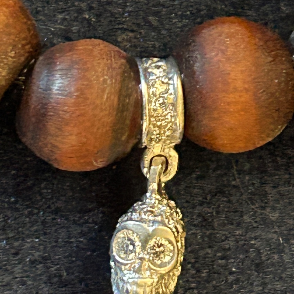 Loree Rodkin skull diamond bracelet